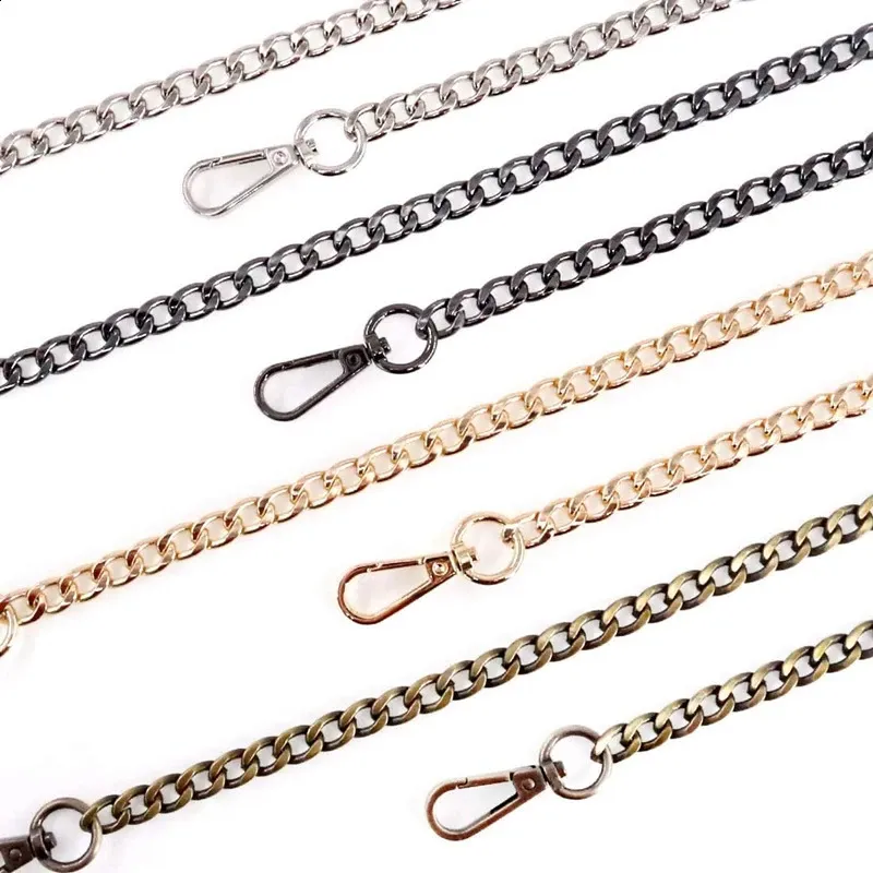 40120CM Hoge kwaliteit ketting DIY geweven aluminium schouderband crossbody tas metalen vervangende kettingen accessoires 240809_voghion.com