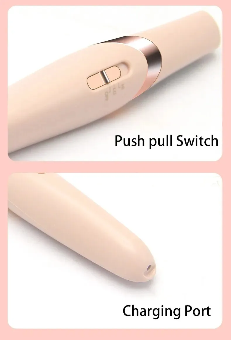 Pink Electric Foot Grinder - Hard Skin Removal, Rechargeable_voghion.com