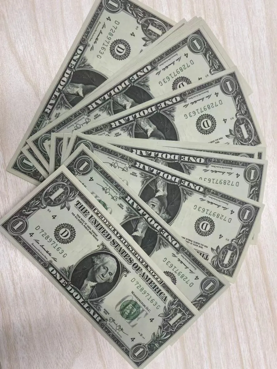 Prop Money Bill Set Realistic Us Million Dollar Paper Currency_voghion.com