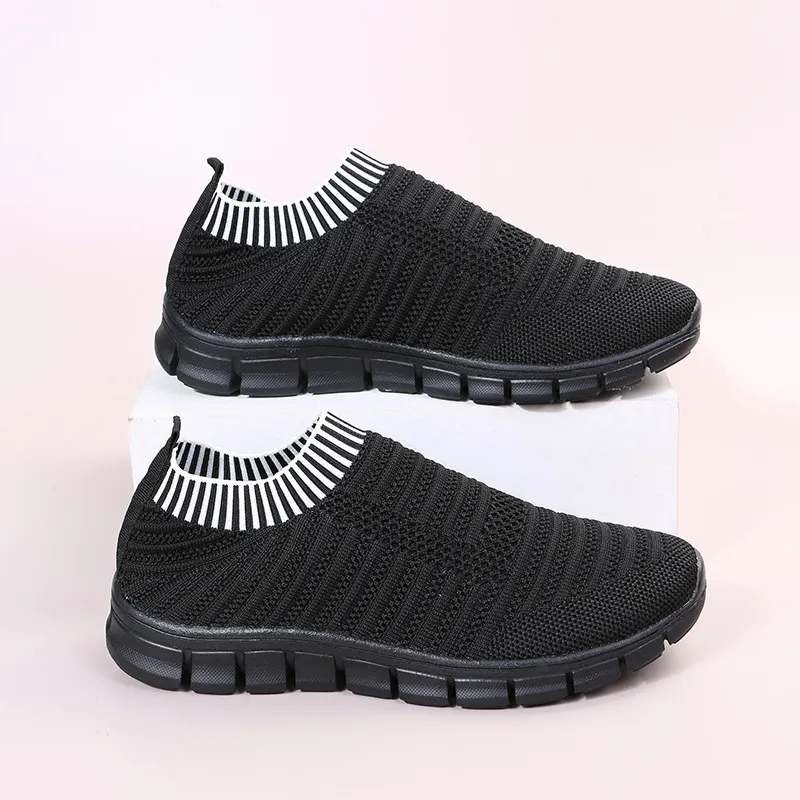 Sneakers da camminata donna traspiranti con suola platform_voghion.com