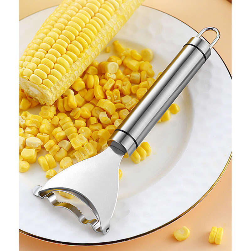 【 2471 wiederkehrende Kunden 】 Küche 304 Edelstahl Pflug, Haushalt Schäler, Manuelle Dreschmaschine, Frische Mais Dreschmaschine_voghion.com