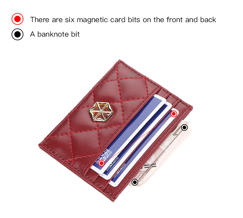 BOISEEN nuovo porta carte per donna versione coreana sottile porta carte d' identità multi-card in rilievo porta carte di credito mini porta carte di credito all'ingrosso_voghion.com