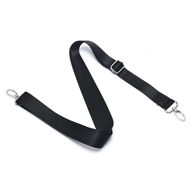Correa de repuesto para bolso de hombro de nailon ajustable, color negro, para portátil, bandolera o cámara, 1 unidad_voghion.com
