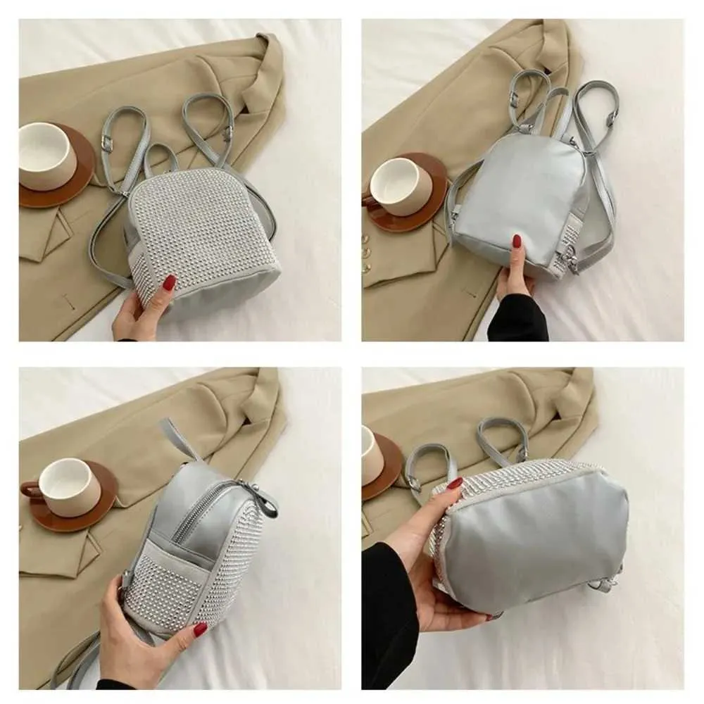 Zaino da donna in PU, piccolo, per ragazze adolescenti, alla moda, per il tempo libero, con cerniera, borsa a tracolla, zaino ad alta capacità, per donne, mini scuola_voghion.com