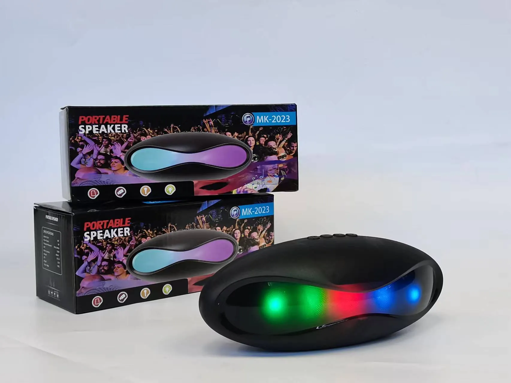 New Rugby Mini Bluetooth Speaker Portable Wireless Speakers Sound 3D Stereo Music Surround TF USB Super Bass Column_voghion.com