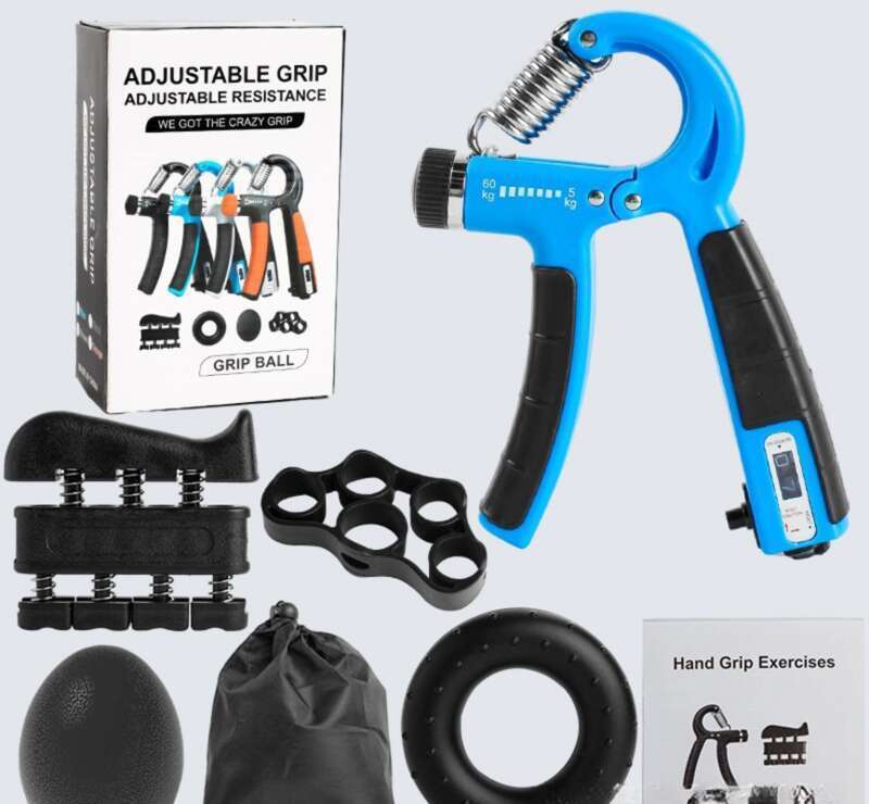 Tælle Styrke Værktøj Stykke Håndtræning Fem Finger Grip Circle Piano Key Egg Ball Sæt_voghion.com