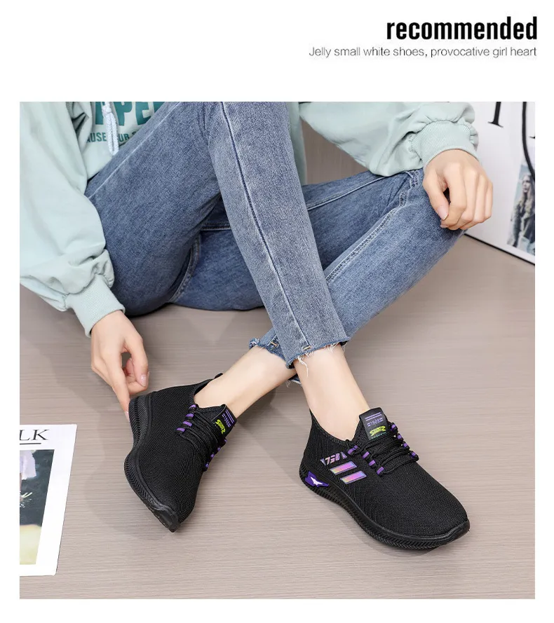 Breathable Running Shoes For Men And Women Versatile Mesh Trainers_voghion.com