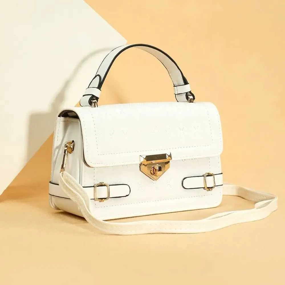Lässige Mini-Plaid-Handtasche im koreanischen Stil, stilvolle Vintage-Quadrat-Handtasche, klassische einzelne Schultertasche, DailyC241214_voghion.com