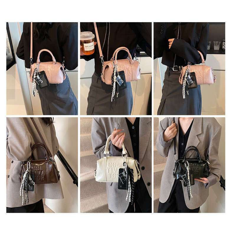 Borsa a tracolla Boston di American Trend Niche Tote, borsa a tracolla di alta qualità da donna Hundred_voghion.com