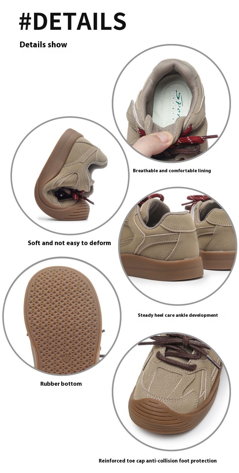 2024 herfst nieuwe kinderen outdoor sport meisjes klittenband zachte zool antislip wandelschoenen, jongens hardloopschoenen_voghion.com