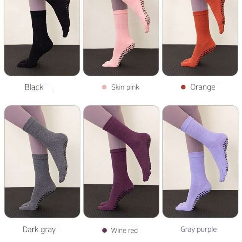 Yoga Professionale Antiscivolo Tutte le Stagioni Universale Sport Indoor Fitness Danza Puro Cotone Assorbimento del Sudore Pilates Cinque_voghion.com