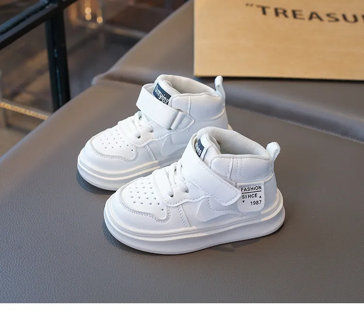 Kids Basketball For Children High Top Trainers Boys And Girls Littlesprouts Sport Running Sneakers Enfant Toddler Baby_voghion.com