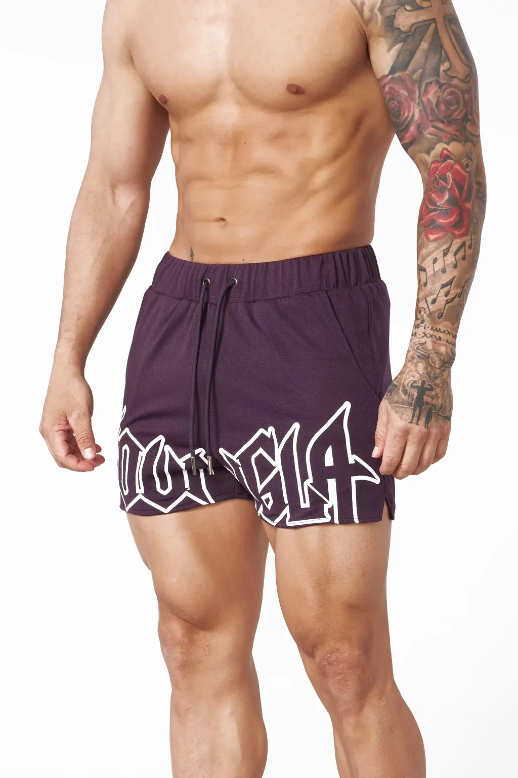 Men's Shorts Gym Sports American Style Ya Clothing Brands Jogger Outdoor Running Basketball Training Beach Pants Fiess_voghion.com