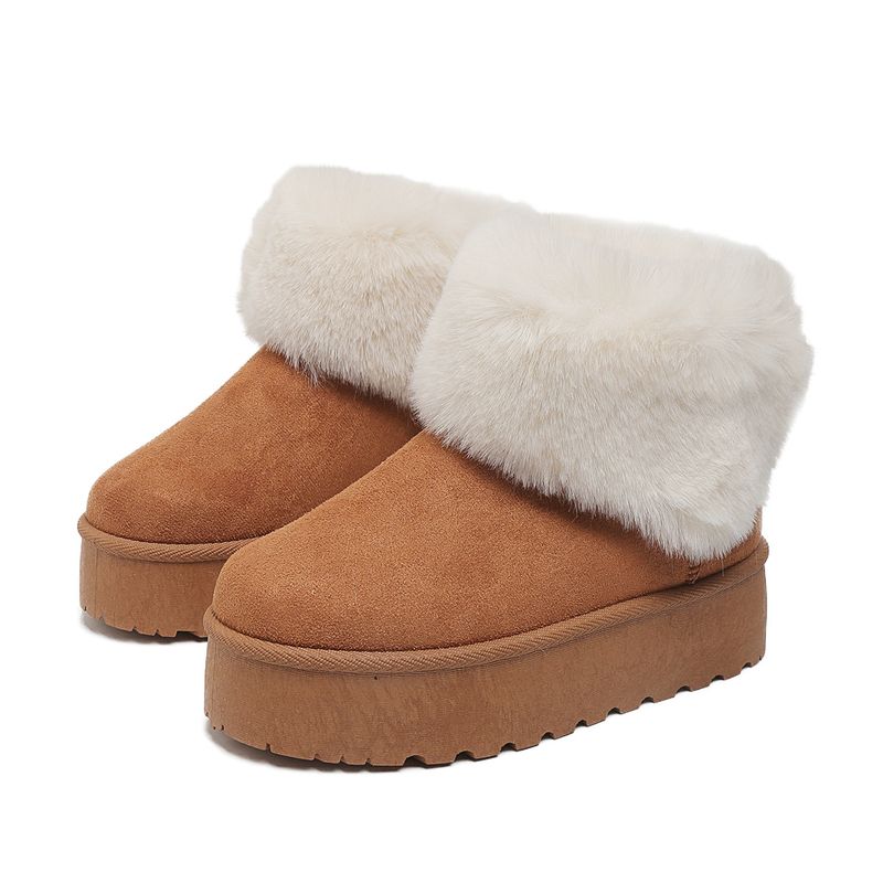 Neue Sohle kurze Cyder mit einem dicken Slip-On aus Baumwolle_voghion.com