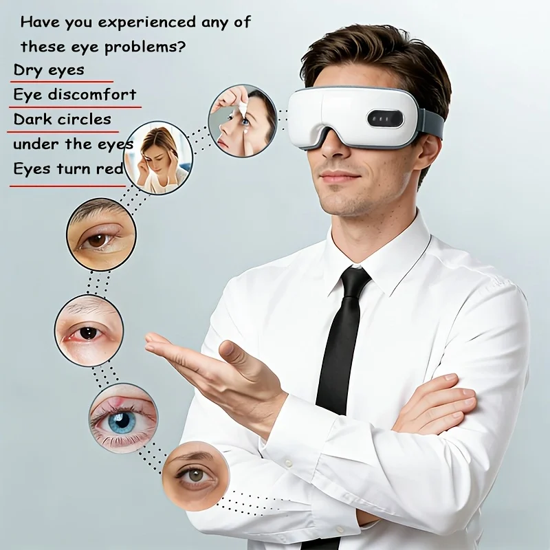 Multifunctional Eye Massager For Relaxation And Acupressure Relief_voghion.com