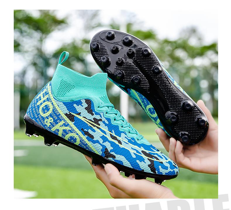 Scarpe da calcio per esterni da uomo nuove Scarpe da allenamento Scarpe da ginnastica ultraleggere con tacchetti da calcio Drop Shipping Light_voghion.com