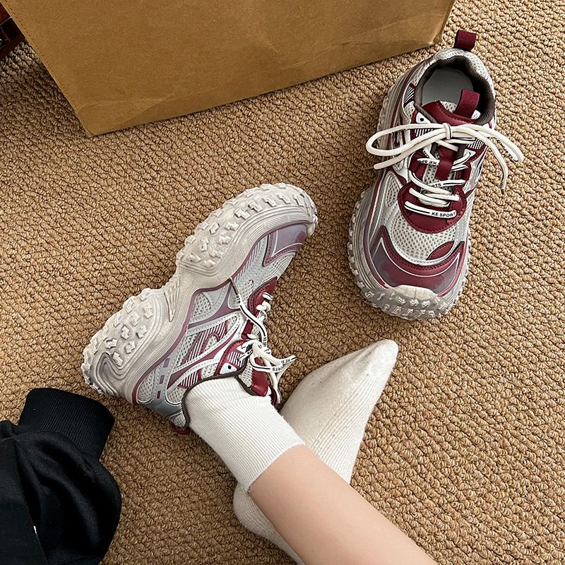 Amerikanesch Décksohlen Little Dad Fir Fraen 2024 Nei Hierscht Atmungsaktiv Gréisstzouhuelend Sportschuhe Ins Trend_voghion.com