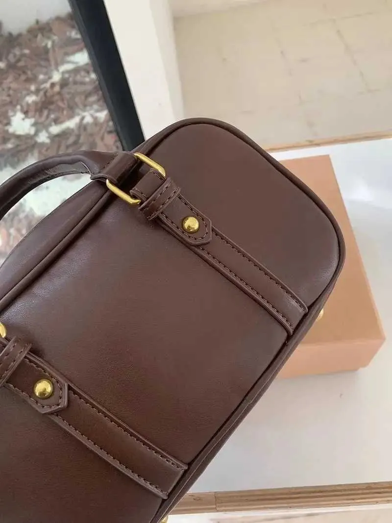 JIAERDI Vintage Brun Messenger-veske Kvinner Høst Vinter Skinn Uformelle Skuldervesker Kvinnelig Retro Hot Girl Y2k_voghion.com