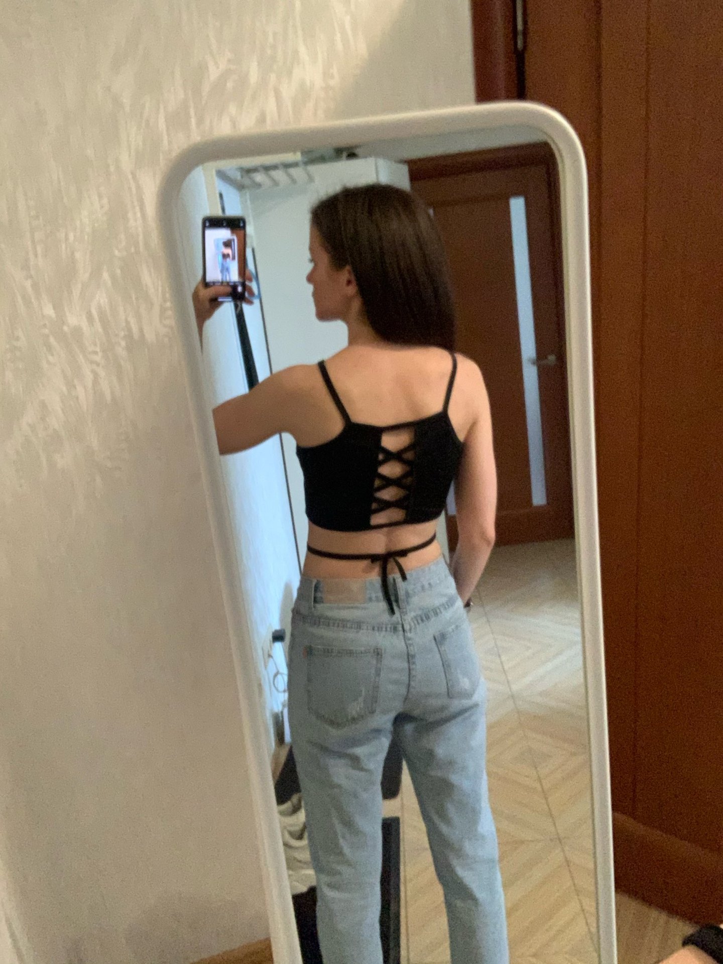 2024 Neues sexy schwarzes trägerloses Tanktop_voghion.com