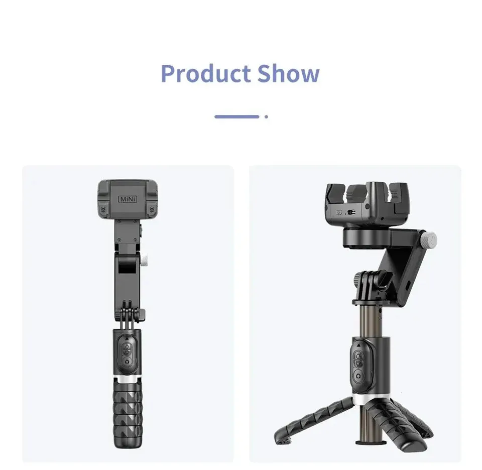 FANGTUOSI 360 Swivel Universal Joint Selfie Stick Tripod With Shutter Fill Light Smartphone Live/Log Stabilizer After_voghion.com
