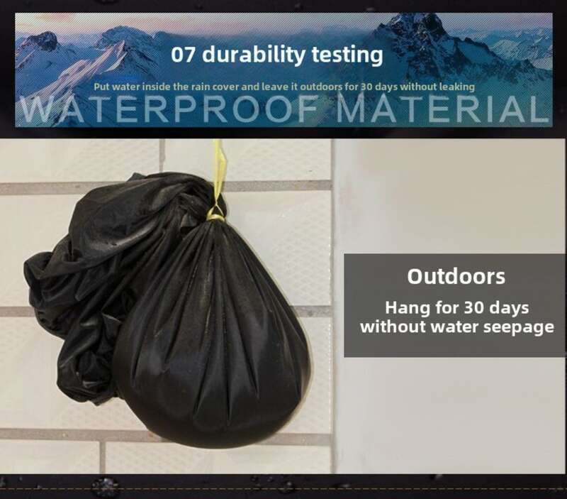 【 Numerous Positive Reviews 】 Multi Functional Rain Cover Cloth, Large Capacity Pull Rod Hiking Bag, Waterproof Cover,_voghion.com
