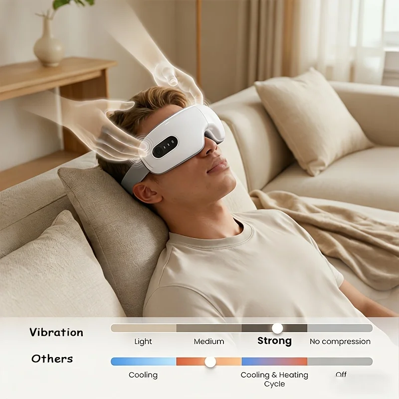 Multifunctional Eye Massager For Relaxation And Acupressure Relief_voghion.com
