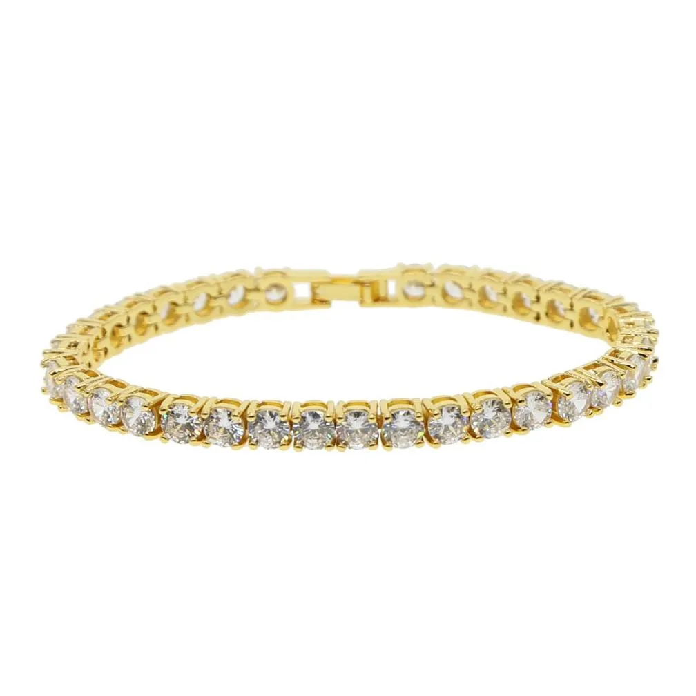 Bracciale tennis per uomo e donna, braccialetto charm in zircone_voghion.com