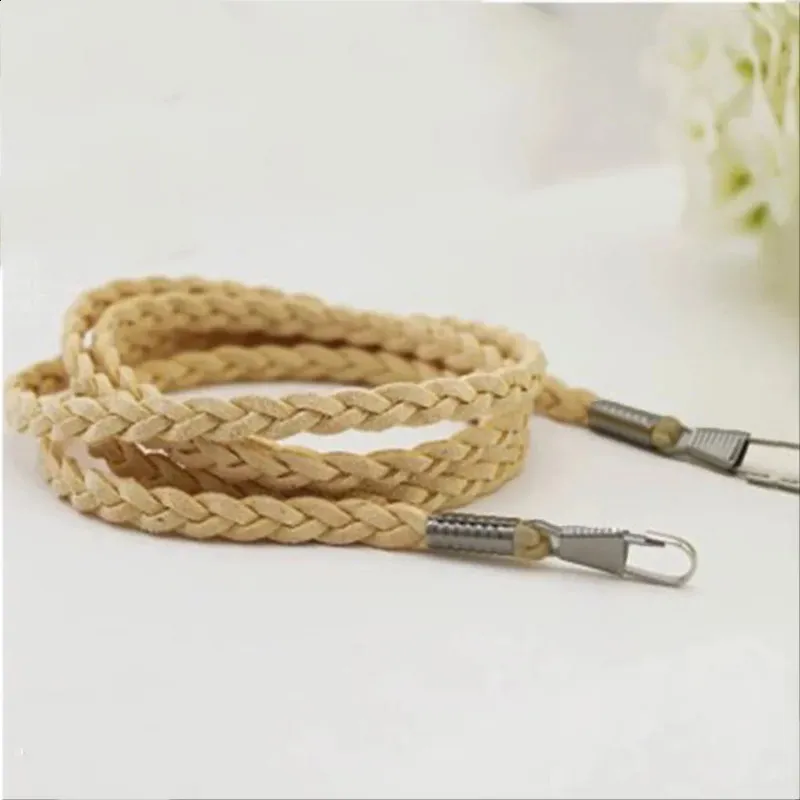 Fashion Thin Strap Solid Color Chain Woven Bags Replacement Purse Handle Belt Handbag Shoulder Bag Accessories 240729_voghion.com