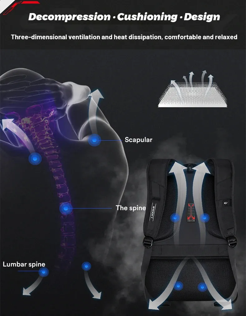 17Laptop For Men USB Port Travel Backpack School Bag Waterproonti Theft Backpacks Women Bag Pack Mochila 240726_voghion.com