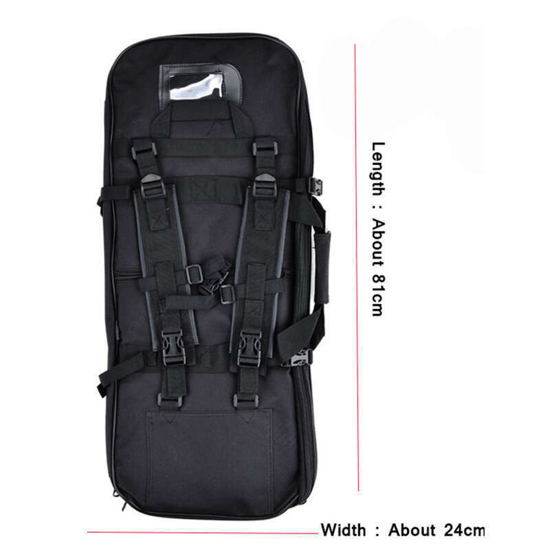 Outdoor Camouflage Army Fan Hunting CS Water Bullet 1.2 Gun 1 Meter Tactical Shoulder Portable Fishing Bag_voghion.com