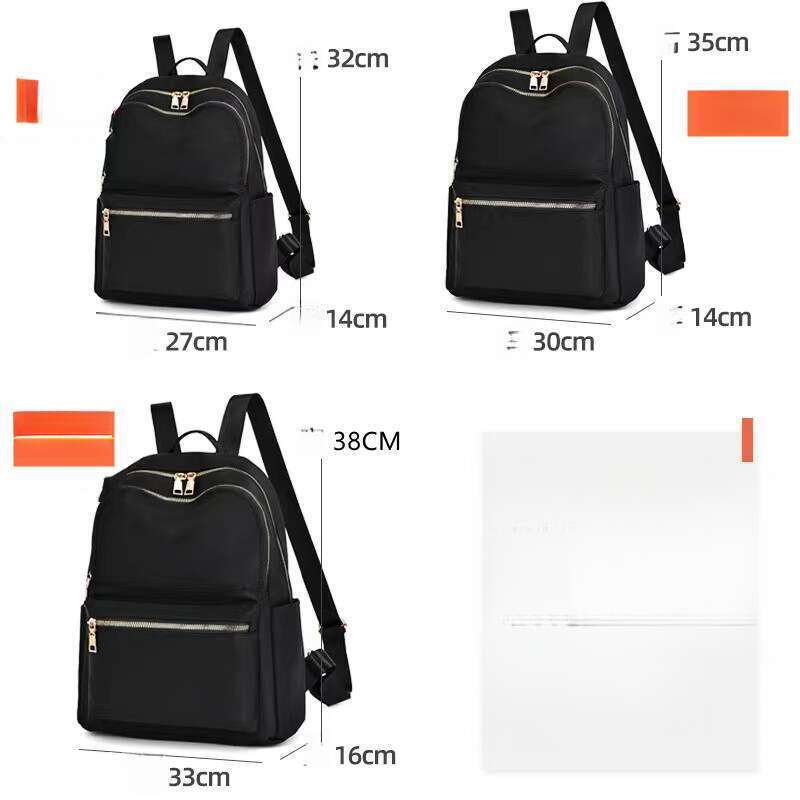 Zaini da viaggio multifunzionali in tessuto Oxford casual da donna di grande capacità_voghion.com