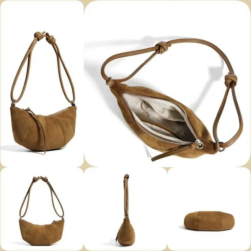 New 2024 Frosted Cowhide Autumn and Winter Dumpg Fashionable And Exquisite Single Shoulder Crossbody Bag For_voghion.com