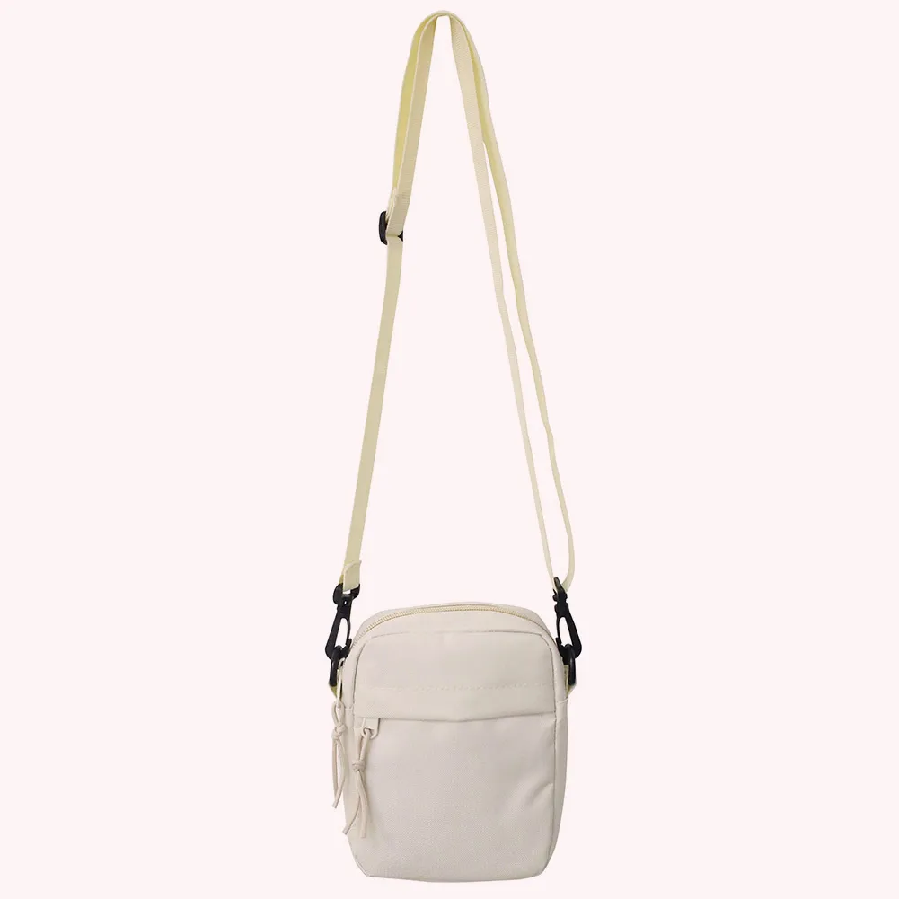 Ladies Fashion Square Sling Handbags Portable Elegant Solid Color Adjustable Strap Simple For Weekend Vacation_voghion.com