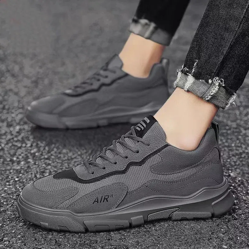 Klimveiligheidsschoenen voor heren Mesh Ademend Buitensport Trend Lage schaatsschoen Heren Licht Antislip Platform_voghion.com