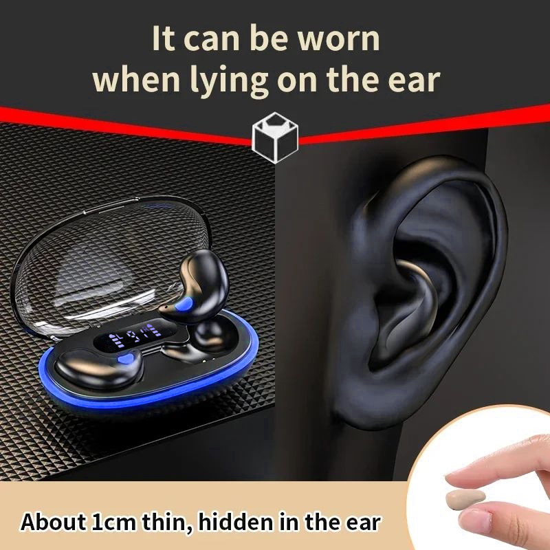 Senbenbao X55 Earbuds TWS Sleep Wireless Bluetooth Led Display HIFI Stereo Sound Earphone Waterproof Noise Cancellation Sport Headset For All Phone_voghion.com