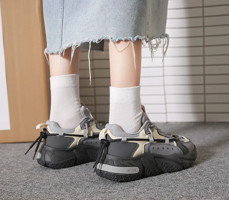 Breathable Casual Running Shoes With Thick Soles For Summer_voghion.com