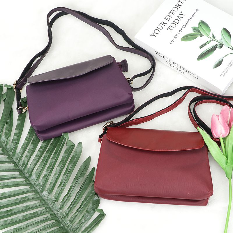 URBAN MASTER Double-layer Zipper Mini Messenger Bags, Waterproof Simple Flap Phone Bag, Casual Shoulder Purse For Women_voghion.com