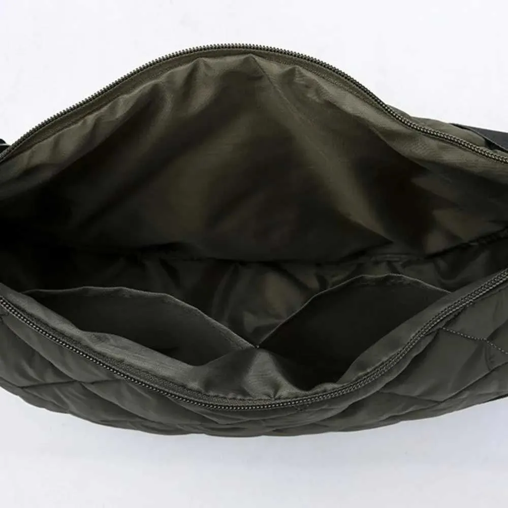 Halbmond Umhängetasche Für Damen Große Nylon Schultertasche_voghion.com