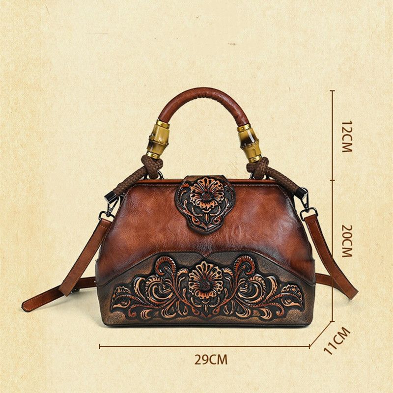 2024 Vintage Schulter Umhängetaschen Spleißen litche geprägte Handtasche für Damen Geschenk Geldbörse PU Leder_voghion.com