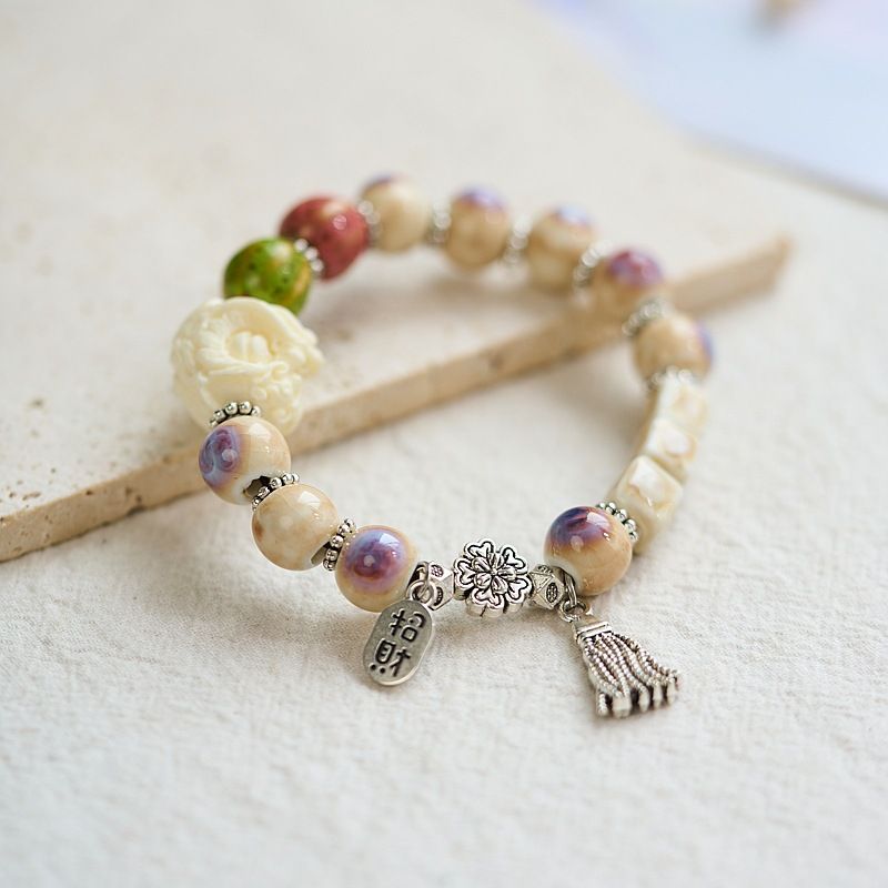 Regalo piccolo braccialetto fresco intrecciato a mano_voghion.com