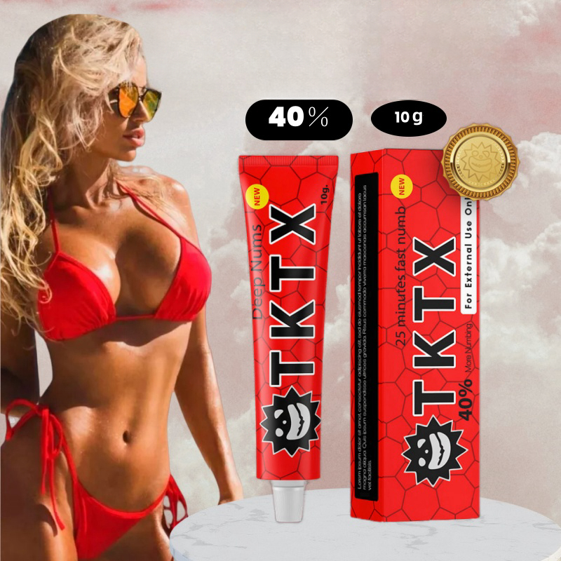 5 szt. 40% TK krem ​​do tatuażu TK krem ​​do tatuażu miejscowego półtrwały tatuaż haftowany krem ​​do brwi/piercingu/woskowanie TK krem ​​do makijażu miejscowego TK_voghion.com