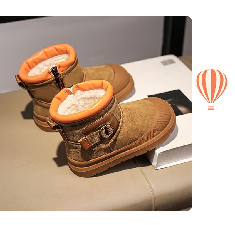 Veet Schneestiefel, Baumwolle, Wärme, Ein-Fuß-Schuhe für Herren und Damen für Kinder_voghion.com