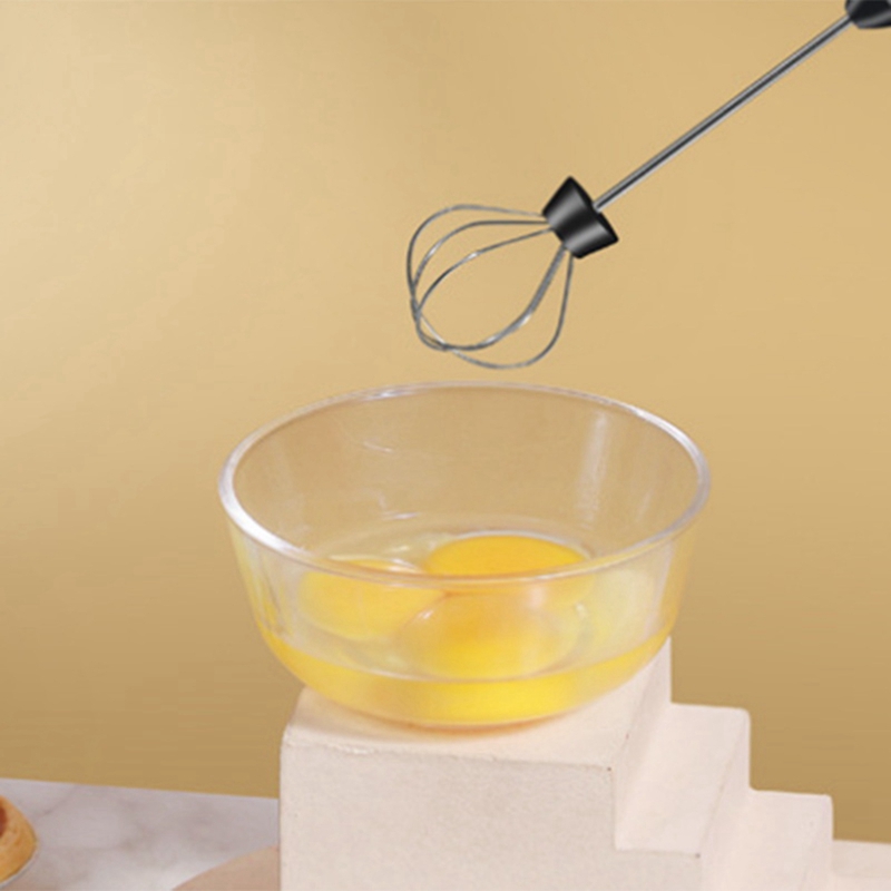 Handheld Electric Milk Frother Egg Beater Frother Foamer With USB Charger Cake Tool For Coffee Latte Kitchen Mixer_voghion.com
