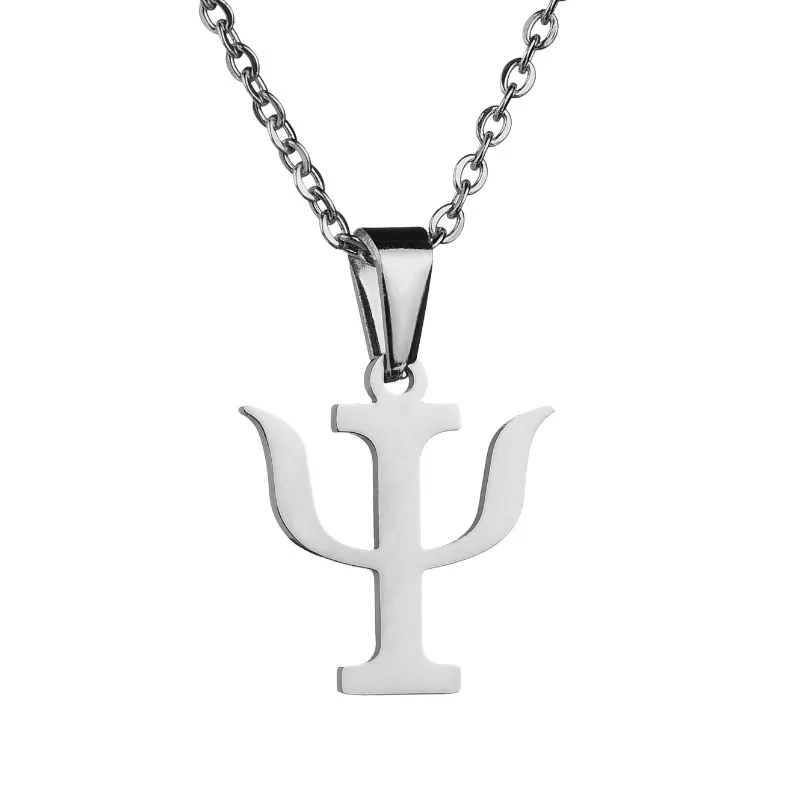 Collane con ciondolo BAECYT Balance PSI Symbol Collana in acciaio inossidabile Halloween per uomo e donna_voghion.com