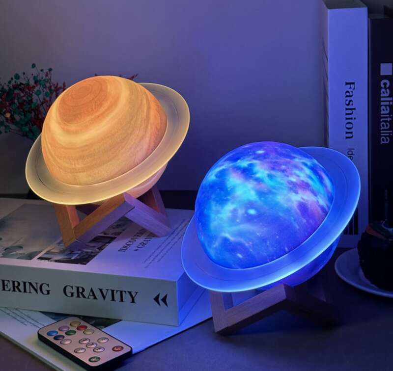 【Mestselgende 85 000 stykker av Baibu-merket】 Qilian MY10 Starry Sky Bluetooth-høyttaler skrivebordsdekorasjon soveromsplanet_voghion.com