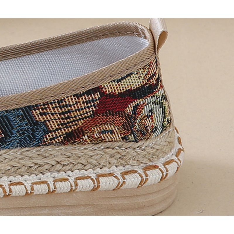 Country sail women summer old Beijing cloth mother leisure lazy people a slip-on thick sole fashion tide shoes_voghion.com