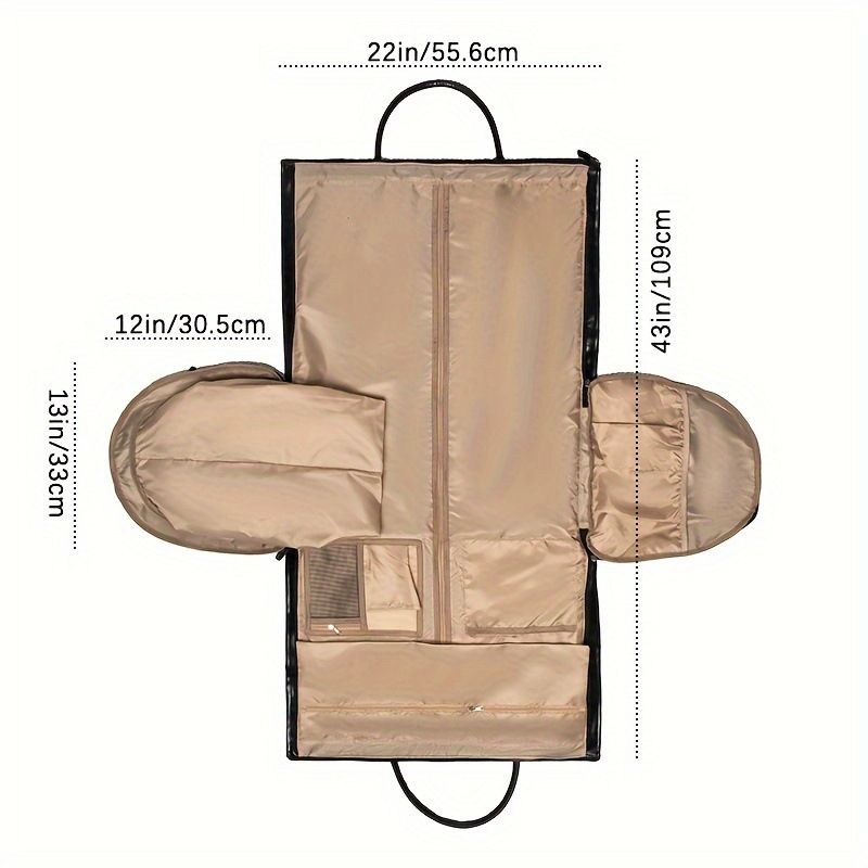 Auf Lager: umwandelbare, tragbare, zusammenklappbare Reisetasche für Herren- und Damenbekleidung, Outdoor-Fiesstasche,_voghion.com