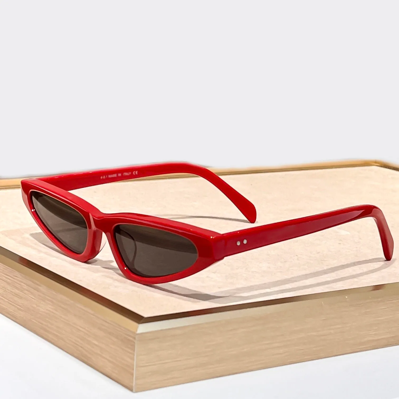 Sonnenbrille Cat Eye Damen Design Brillen Polarisiert Kleines Gesicht Männer Klassisch Hochwertige Vintage Modebrille_voghion.com