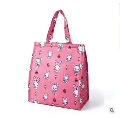 2024 Fashion Box Portable Insulated Canvas Thermal Food Picnic Tote Cooler Bag Lunch Bags For Women Kids_voghion.com