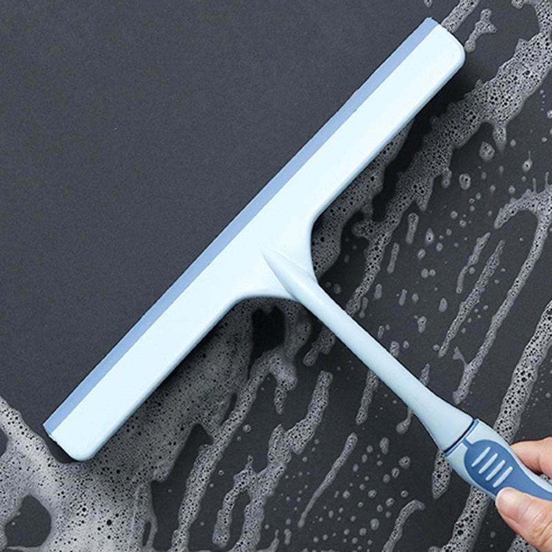 Doppelseitiger Fensterglas-Reinigungsabzieher, Wischerreiniger, für Zuhause, Dusche, Badezimmer, Hochhaus, Reinigungswerkzeug mit langem Griff_voghion.com